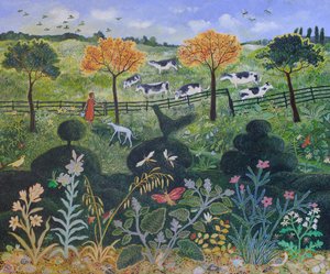 Yakın ve Uzak, 2015 (akrilik) by Anna Pugh