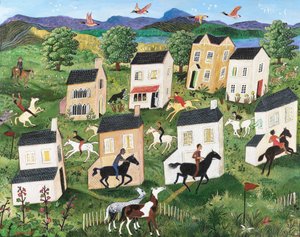 Yedinci Cennet, 2013 (akrilik) by Anna Pugh