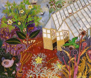 Sera, 2017 (akrilik) by Anna Pugh
