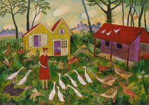 Sonra üç tane vardı, 2021 (resim) by Anna Pugh
