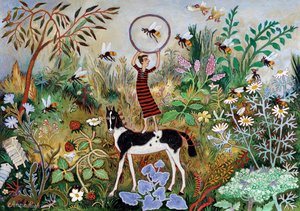 Arıların Eğitimi, 2012 (akrilik) by Anna Pugh