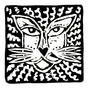 Horoskop (Aslan), 2017 (keten baskı) by Annalisa Morrocco