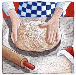 Hamurun hazırlanması by Annalisa Morrocco