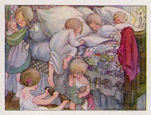 Tekerleme: Wee Willie Winkie Kasabadan Geçiyor (renkli taş)