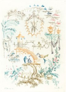 Maymunlu Çin Arabesk, 1760
