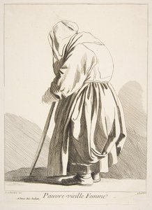 Zavallı Yaşlı Kadın, 1742.
