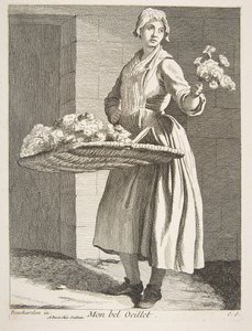 Çiçek Satıcısı, 1738.