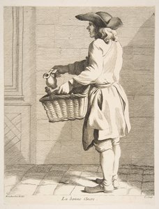 Mürekkep Satıcısı, 1746. by Anne Claude Philippe de Caylus