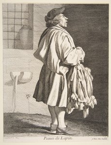 Tavşan Postu Satıcısı, 1737. by Anne Claude Philippe de Caylus