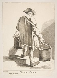 Su Taşıyıcı, 1742. by Anne Claude Philippe de Caylus