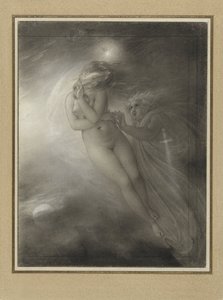 Malvina ve Oscar'ın Hayaletleri by Anne Louis Girodet Trioson