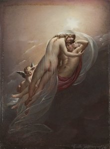 Aurora ve Cephalus, c.1810. by Anne Louis Girodet de Roucy Trioson