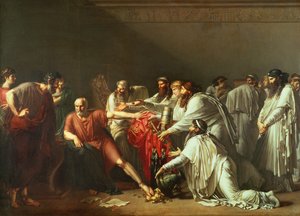 Hippocrates (c.460-c.377 BC) Refusing the Gifts of Artaxerxes I (d.425 BC) 1792 