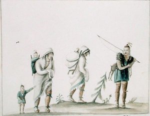 Hint Ailesi, c.1807 (kağıt üzerine suluboya)