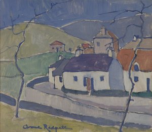 Ruberslaw'da Çiftlik by Anne Redpath