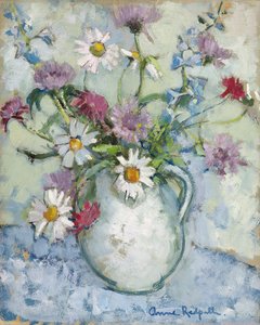 Sürahide Yaz Çiçekleri by Anne Redpath