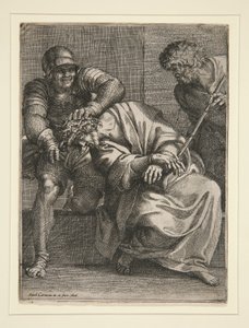 Dikenlerle Taçlandırılan İsa by Annibale Carracci