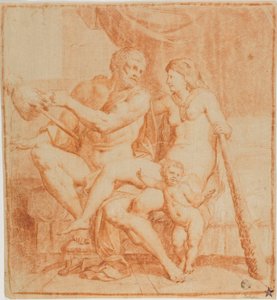 Herkül ve Iole by Annibale Carracci