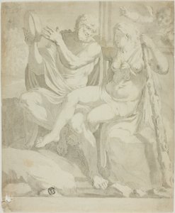 Herkül ve Iole by Annibale Carracci
