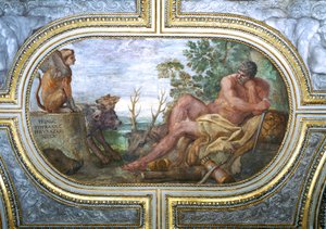 Herkül ve Cerberus ile Sfenks, 
