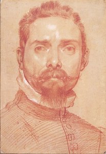 Erkek Portresi by Annibale Carracci