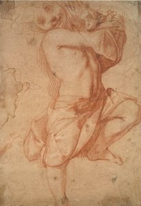 Yarı çıplak Boy, 16. yüzyılın sonlarında by Annibale Carracci