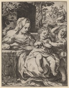 Kırlangıç ​​Madonnası (La Madonna Della Rondinella) by Annibale Carracci