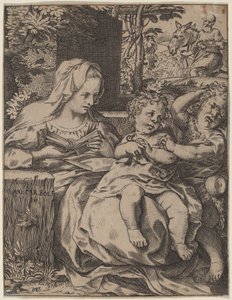 Kırlangıç Madonnası by Annibale Carracci