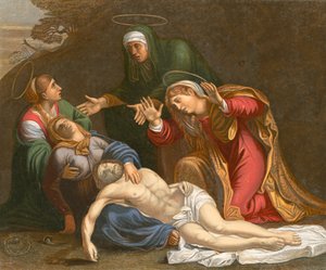 Abashakanye batatu by Annibale Carracci