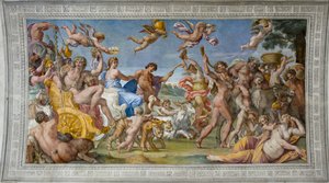 Bacchus ve Ariadne par Carracci