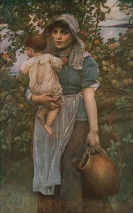 Genç Anne, c1887, c1930.