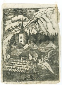 dağlardaki köy by Anny Dollschein