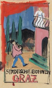 Städtische Bühnen Graz – Romeo ve Juliet için Taslak by Anny Dollschein