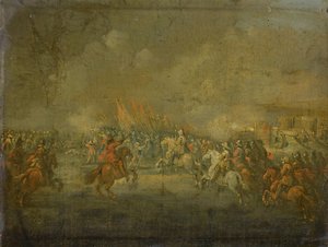 Bir Süvari Çatışması by Anonymous