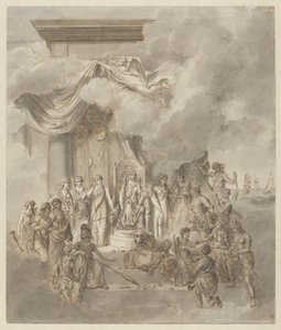Kral I. William'ın saltanatının alegorisi, 1838 by Anonymous