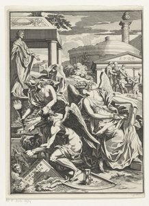Tarih ile alegorik temsil, bozuk para ile Baba Zaman Başlık sayfası: Carl Patin, Imperatorum romanorum numismata, s.a. by Anonymous