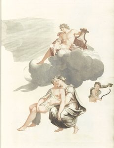 Bulutlarda Apollo ve Callisto ile Jüpiter by Anonymous