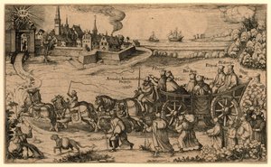 Bedevaart van de verdreven Boheemse en Hongaarse jezuïeten naar het Amsterdamse rasphuis, 1619 Böheimb ve Hungern krallıklarından kovulan Cizvit, Wallfarth