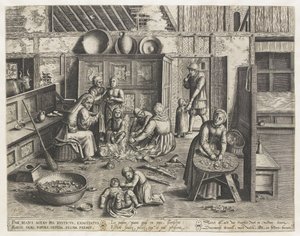Çiftlik evi iç by Anonymous