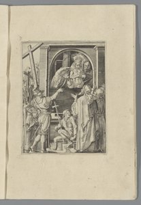 Christus getoond halkı (Ecce homo) Küçük Geçiş (dizi adı) Passio Christi Ab Alberto Durer Nürnberg Figürü (seri başlığı) by Anonymous