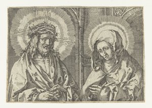 İsa ve Meryem by Anonymous