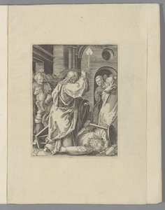 Mesih sarrafları tapınaktan kovuyor Küçük Tutku (dizi adı) Passio Christi Ab Alberto Durer Nurenburgensi Effigiata (dizi adı) by Anonymous
