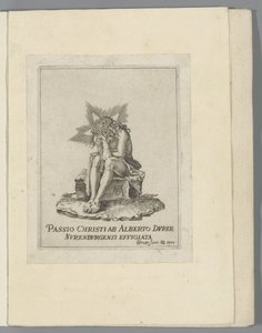 soğuk taş üzerinde İsa Küçük Tutku (dizi adı) Passio Christi Ab Alberto Durer Nurenburgensi Effigiata (nesne üzerinde seri başlığı) by Anonymous