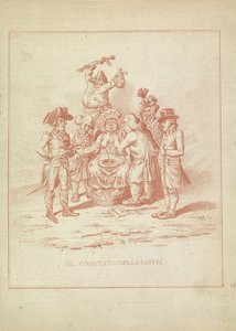 Sağlık Kurulu, 1795 Il Comitato della Sanita (nesne üzerindeki başlık) Hollandia Regenerata (İtalyan kopyası) (dizi adı) by Anonymous