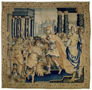 Coriolanus defne çelengi alır Coriolanus