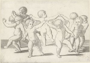 dans eden putti by Anonymous
