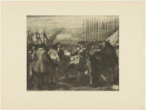 Breda'nın Velázquez'e teslim olması by Anonymous