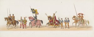 1873 Delft alayı (beşinci plaka) Delft Öğrenci Birliği üyeleri tarafından 8 Temmuz 1873