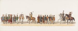1873 Delft alayı (altıncı plaka) Delft Öğrenci Birliği üyeleri tarafından 8 Temmuz 1873