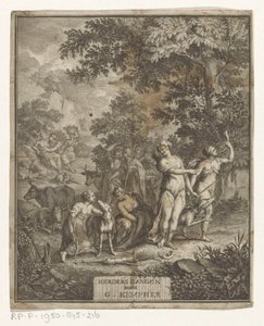 Diana ve Çobanlar Başlık sayfası: Gerard Kempher, Herderszangen, 1732 by Anonymous